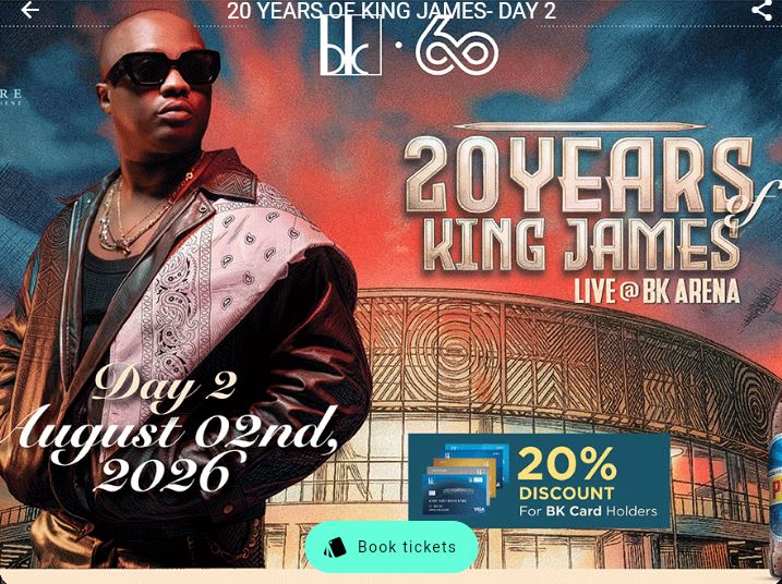 20 years of King James